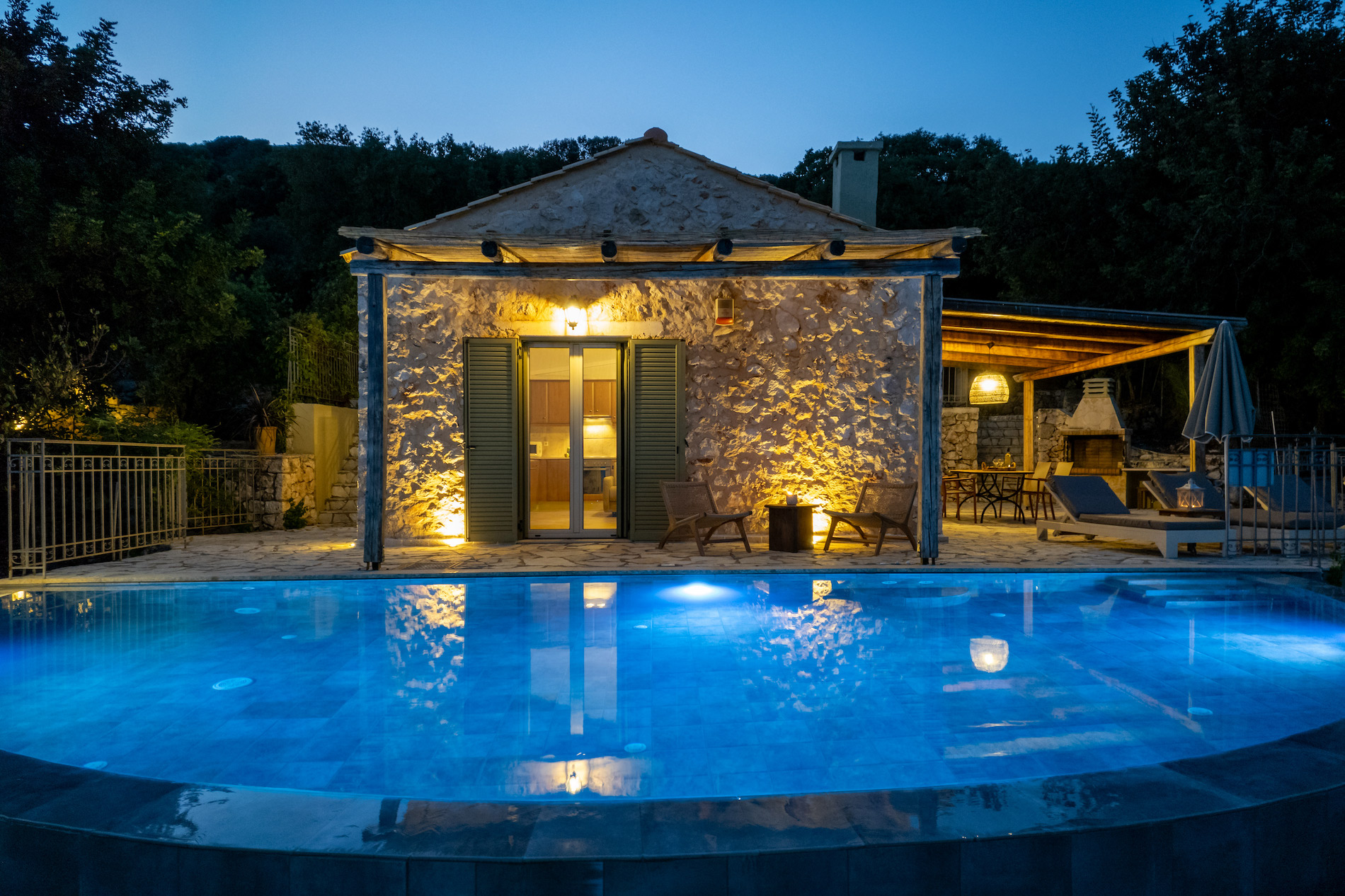 Rustic Stone Luxury in Old Skala, Kefalonia