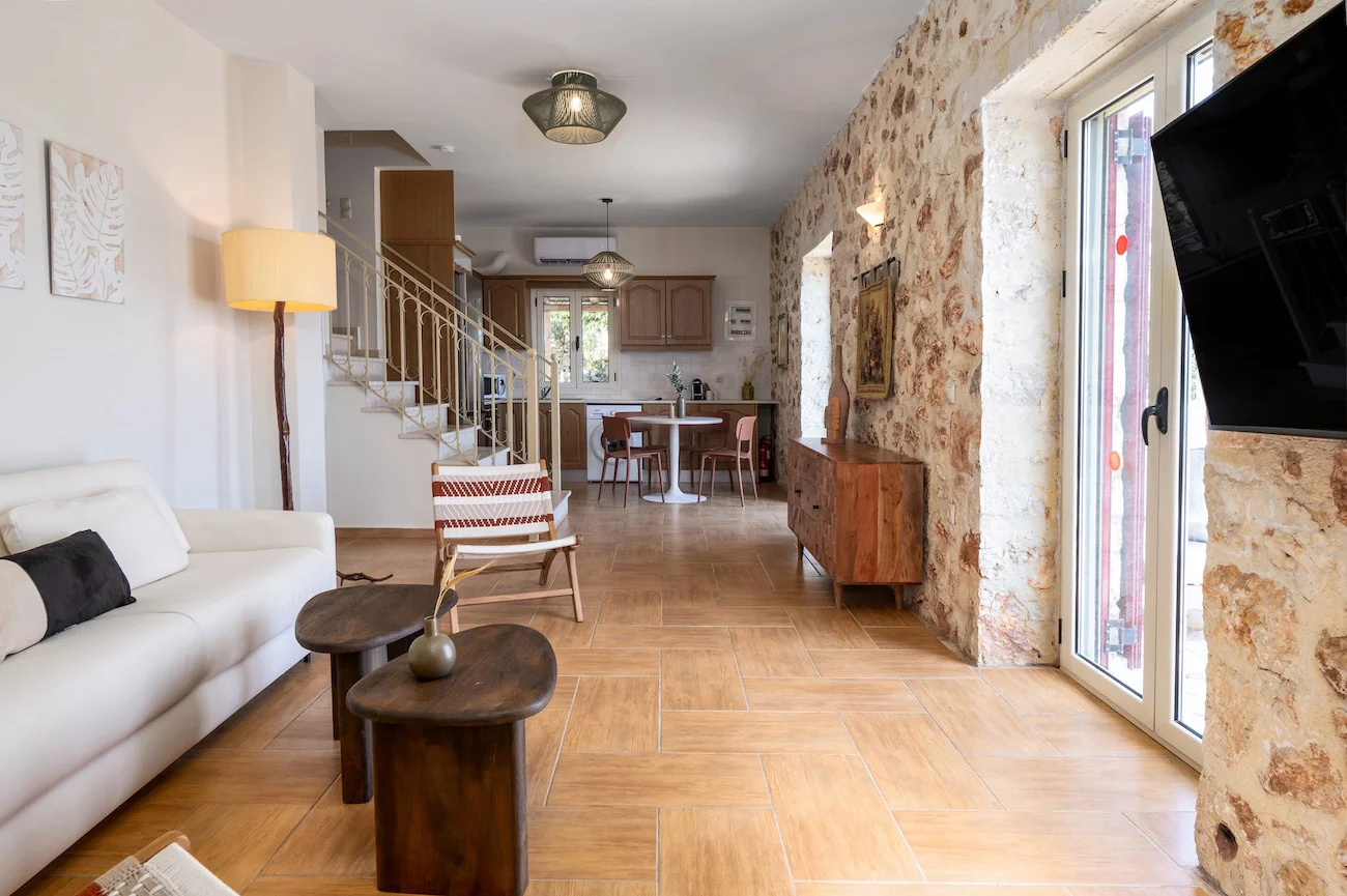 Villas Skala Kefalonia - Luxury Stone Villa with sea View in Old Skala Kefalonia