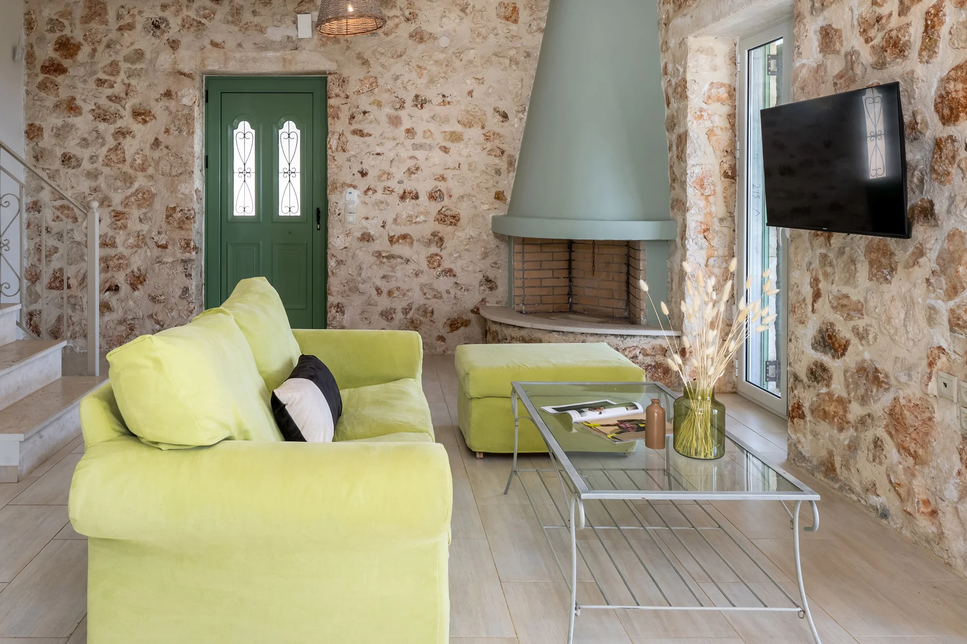 Villas Skala Kefalonia - Luxury Stone Villa with sea View in Old Skala Kefalonia